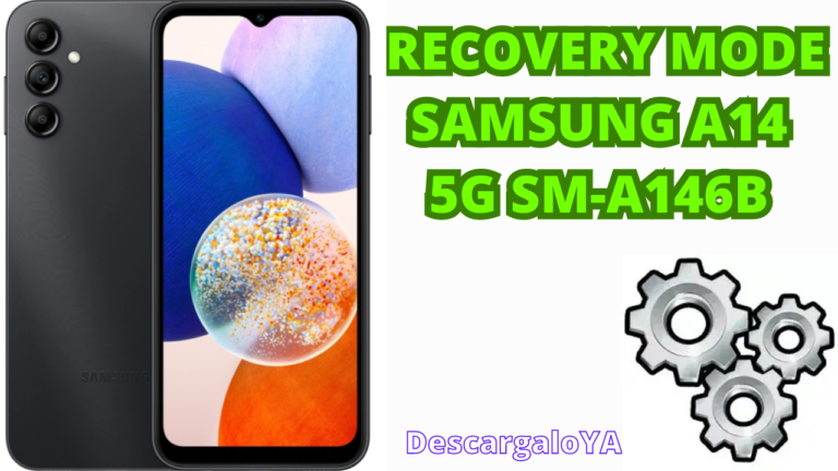 Modo recovery samsung A14 5G